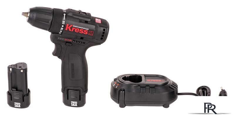 Дрель-шуруповерт Kress KU202.1 (с 2-мя АКБ, кейс) - Изображение №1 — Интернет-магазин ПроЗаказ