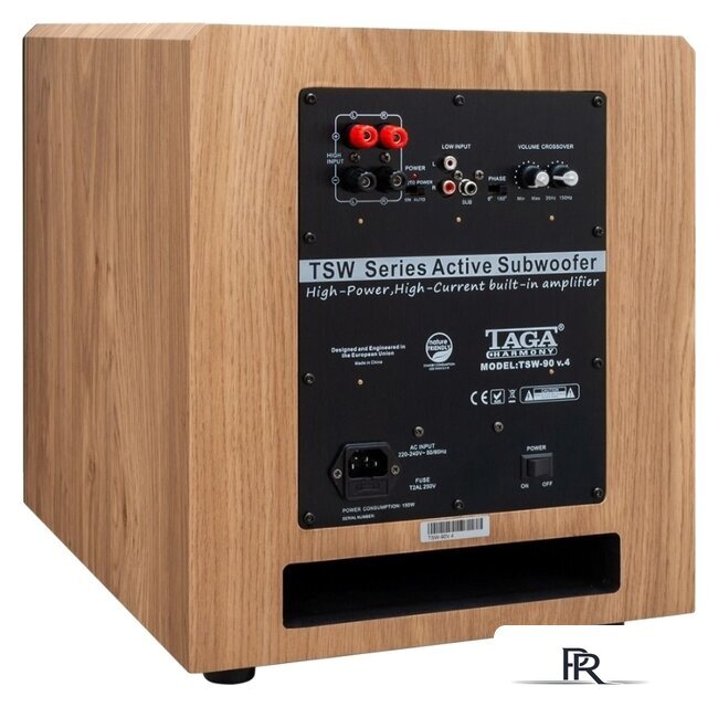 Проводной сабвуфер Taga Harmony TSW-90 V.4 (дуб) - Изображение №3 — Интернет-магазин ПроЗаказ