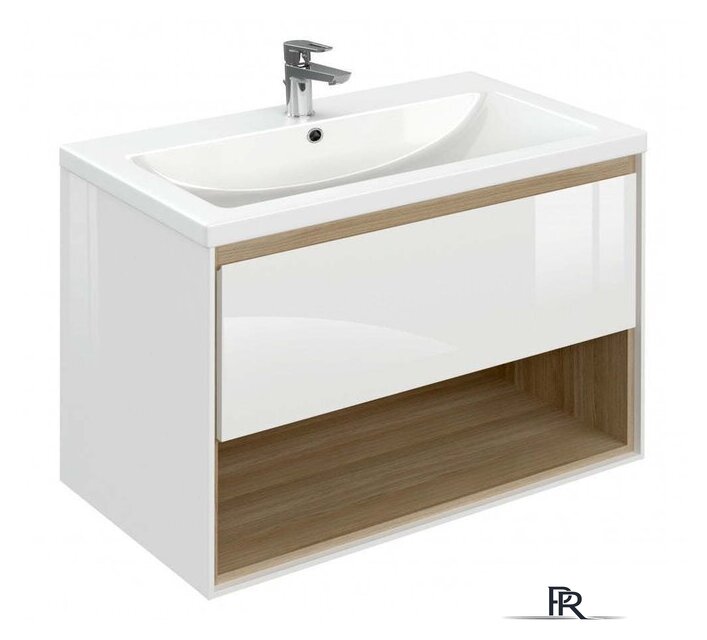  Cersanit Тумба под умывальник Louna 80 SP-SZ-LOU-CO80/Wh - Изображение №2 — Интернет-магазин ПроЗаказ