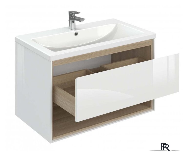  Cersanit Тумба под умывальник Louna 80 SP-SZ-LOU-CO80/Wh - Изображение №3 — Интернет-магазин ПроЗаказ