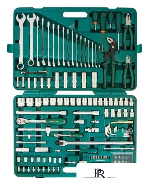 Универсальный набор инструментов Jonnesway S04H524142S (142 предмета) - Изображение №2 — Интернет-магазин ПроЗаказ