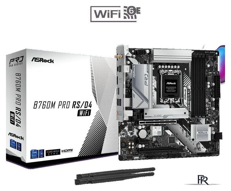 Материнская плата ASRock B760M Pro RS/D4 WiFi - Изображение №6 — Интернет-магазин ПроЗаказ