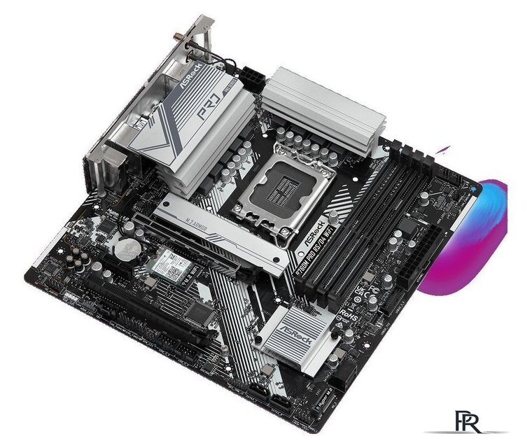 Материнская плата ASRock B760M Pro RS/D4 WiFi - Изображение №3 — Интернет-магазин ПроЗаказ