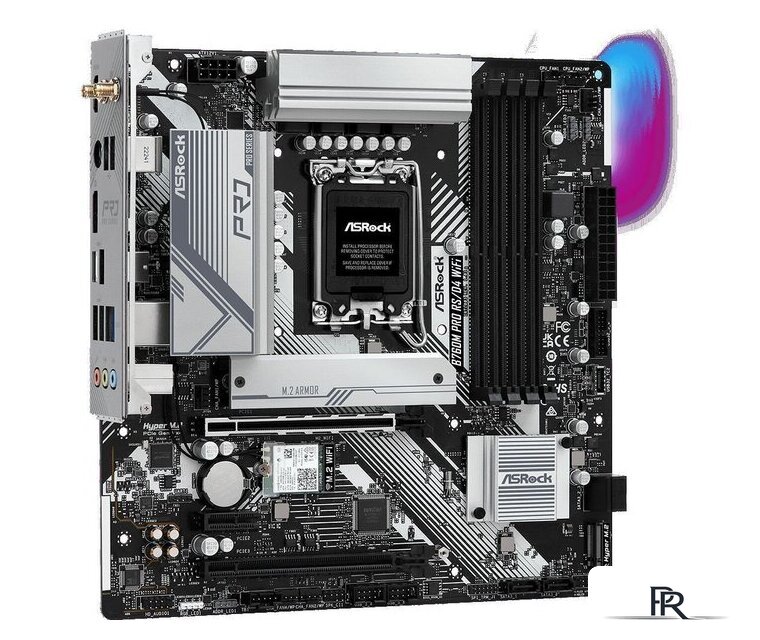 Материнская плата ASRock B760M Pro RS/D4 WiFi - Изображение №4 — Интернет-магазин ПроЗаказ