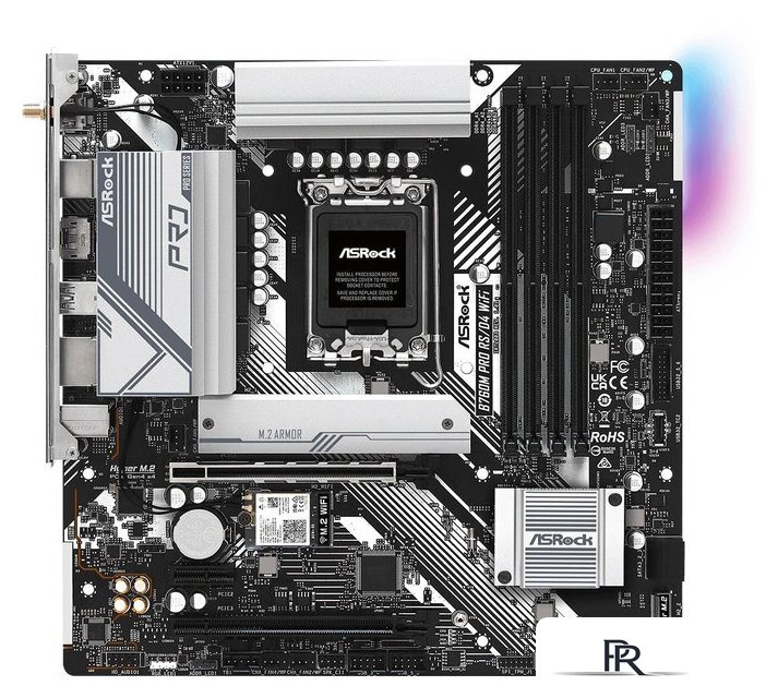 Материнская плата ASRock B760M Pro RS/D4 WiFi - Изображение №1 — Интернет-магазин ПроЗаказ