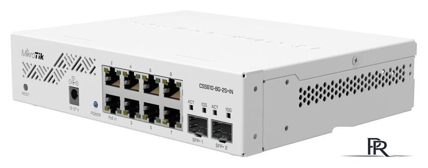 Настраиваемый коммутатор Mikrotik CSS610-8G-2S+IN - Изображение №2 — Интернет-магазин ПроЗаказ