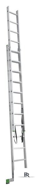 Лестница-стремянка Новая высота NV 222 алюминиевая двухсекционная 2x12 ступеней - Изображение №3 — Интернет-магазин ПроЗаказ