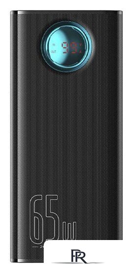 Внешний аккумулятор Baseus Amblight Digital Display Fast Charge Power Bank 65W 26800mAh (черный) - Изображение №1 — Интернет-магазин ПроЗаказ