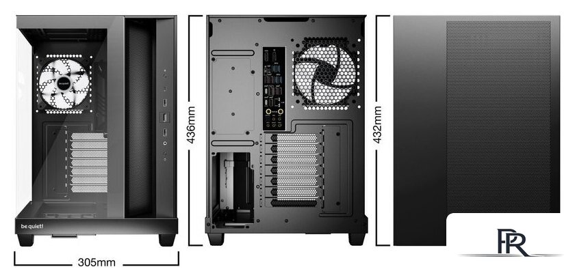 Корпус be quiet! Light Base 500 LX Black BGW85 - Изображение №2 — Интернет-магазин ПроЗаказ