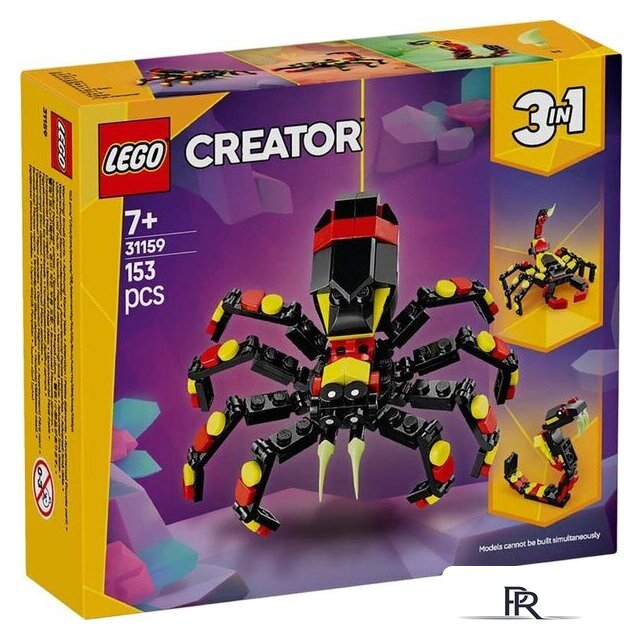 Конструктор LEGO Creator 3 в 1 31159 Удивительный паук - Изображение №1 — Интернет-магазин ПроЗаказ