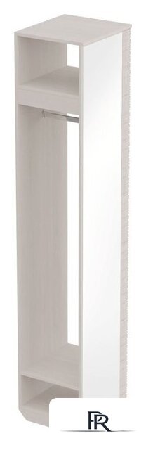 Вешалка для одежды Мебельград Элана с зеркалом (бодега белая) - Изображение №1 — Интернет-магазин ПроЗаказ