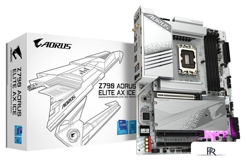 Материнская плата Gigabyte Z790 Aorus Elite AX Ice - Изображение №6 — Интернет-магазин ПроЗаказ