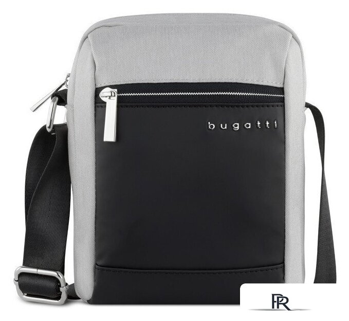 Мужская сумка Bugatti Sera 49630344 (светло-серый) - Изображение №2 — Интернет-магазин ПроЗаказ
