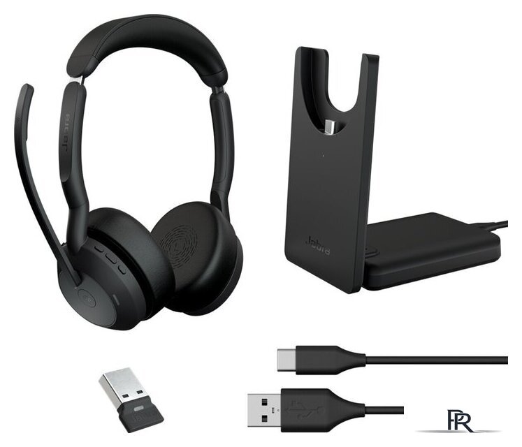 Офисная гарнитура Jabra Evolve2 55 MS Stereo Stand USB-A - Изображение №9 — Интернет-магазин ПроЗаказ