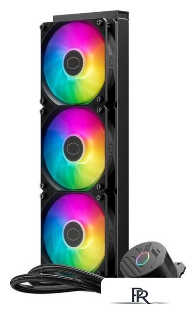 Система жидкостного охлаждения для процессора Cooler Master MasterLiquid ML360L Core ARGB MLW-D36M-A18PZ-R1 - Изображение №2 — Интернет-магазин ПроЗаказ