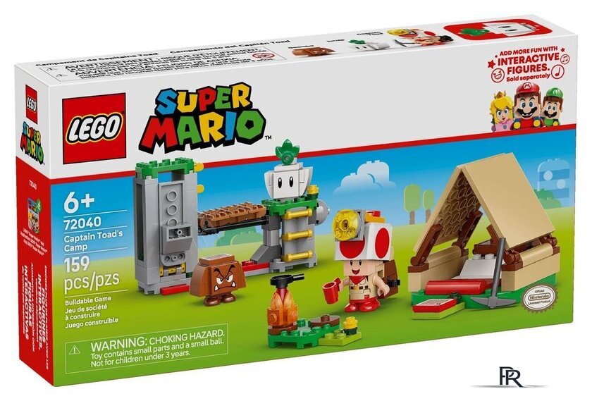 Конструктор LEGO Super Mario Лагерь капитана Тоада 72040 - Изображение №1 — Интернет-магазин ПроЗаказ