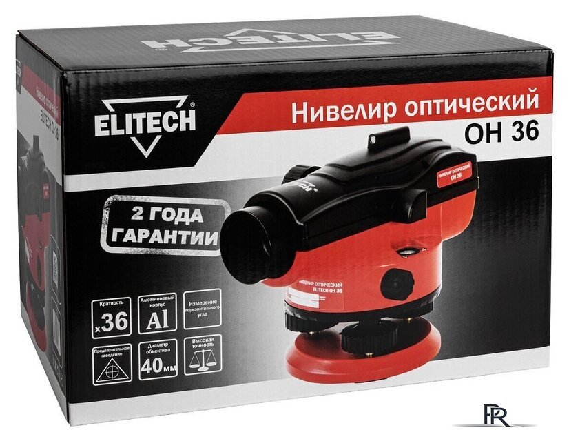 Оптический нивелир ELITECH ОН 36 182094 - Изображение №14 — Интернет-магазин ПроЗаказ