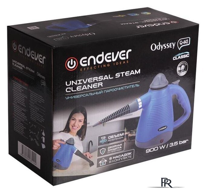 Пароочиститель Endever Odyssey Q-443 - Изображение №6 — Интернет-магазин ПроЗаказ