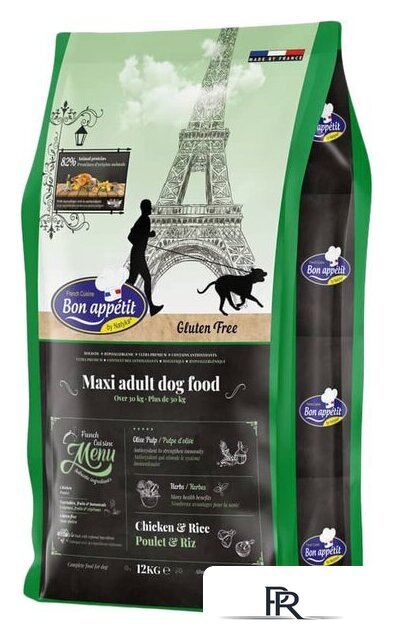 Сухой корм для собак Bon Appetit Adult Maxi Chicken & Rice (для крупных пород с курицей и рисом) 12 кг - Изображение №1 — Интернет-магазин ПроЗаказ