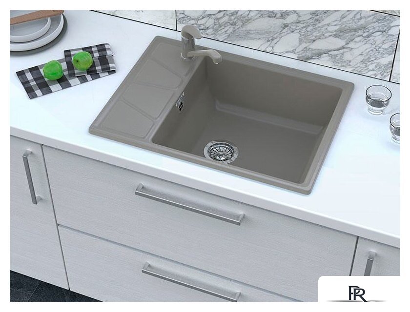 Кухонная мойка GranFest GF-V-680L (черный) - Изображение №3 — Интернет-магазин ПроЗаказ