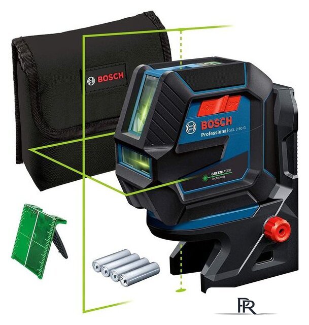 Лазерный нивелир Bosch GCL 2-50 G Professional 0601066M00 (RM 10) - Изображение №1 — Интернет-магазин ПроЗаказ