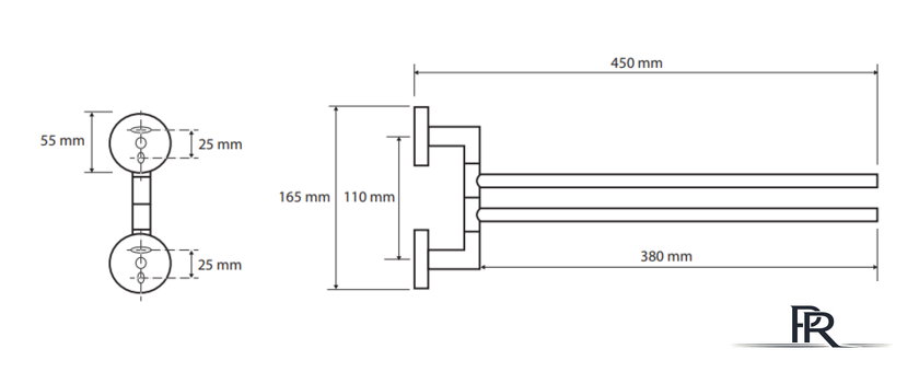 Держатель для полотенца Bemeta Omega 104204102 - Изображение №2 — Интернет-магазин ПроЗаказ