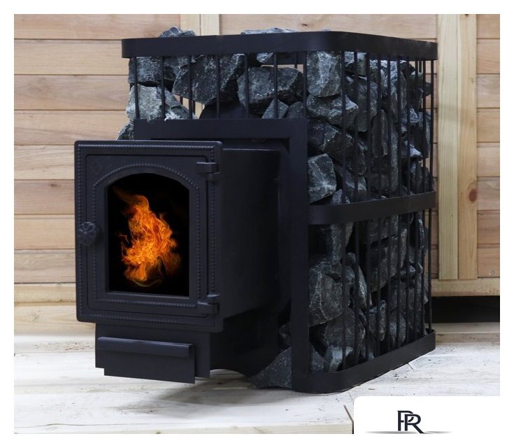 Свободностоящая печь-камин ComfortProm Чугун со стеклом 26 м3 - Изображение №7 — Интернет-магазин ПроЗаказ