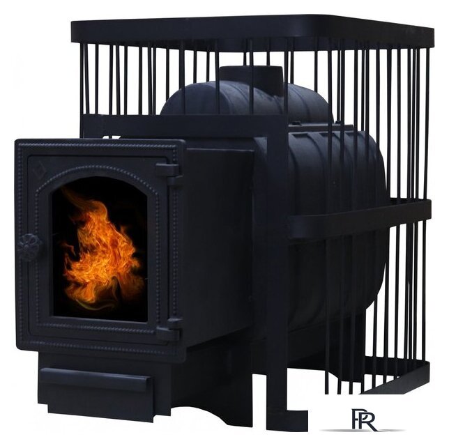 Свободностоящая печь-камин ComfortProm Чугун со стеклом 26 м3 - Изображение №1 — Интернет-магазин ПроЗаказ