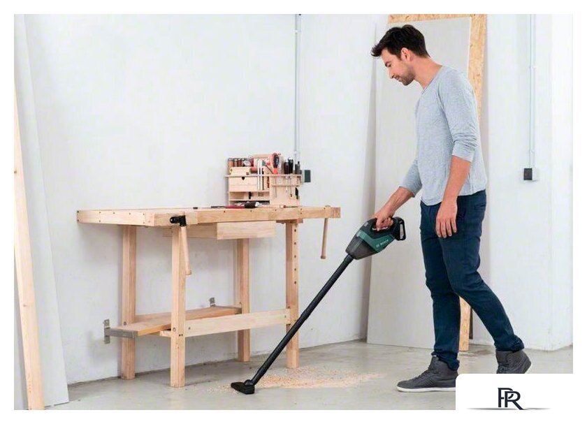 Пылесос Bosch UniversalVac 18 06033B9103 (1 аккумулятор) - Изображение №4 — Интернет-магазин ПроЗаказ