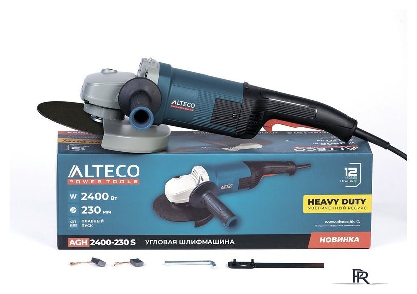 Угловая шлифмашина Alteco AGH 2400-230 S - Изображение №7 — Интернет-магазин ПроЗаказ