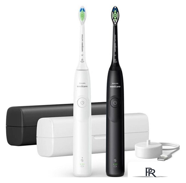 Комплект электрических зубных щеток Philips Sonicare 5300 HX7109/01 - Изображение №1 — Интернет-магазин ПроЗаказ