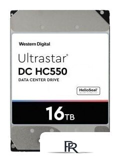 Жесткий диск WD Ultrastar DC HC550 16TB WUH721816ALE6L4 - Изображение №1 — Интернет-магазин ПроЗаказ