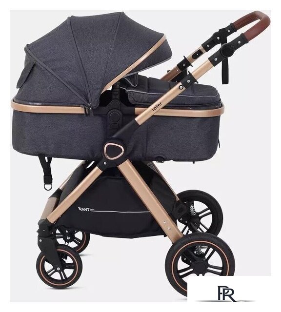 Универсальная коляска Rant Basic Roller Gold RA161 (2 в 1, grey) - Изображение №17 — Интернет-магазин ПроЗаказ
