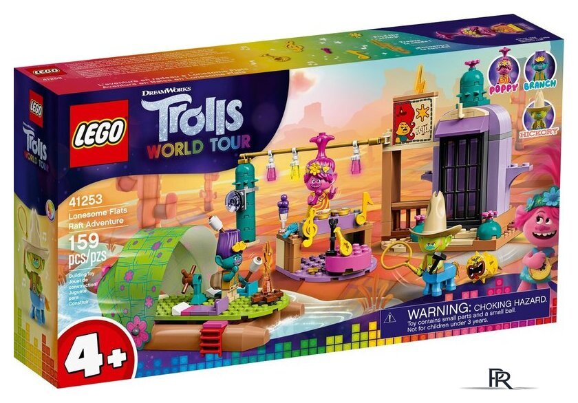 Конструктор LEGO Trolls 41253 Приключение на плоту в Кантри-тауне - Изображение №1 — Интернет-магазин ПроЗаказ