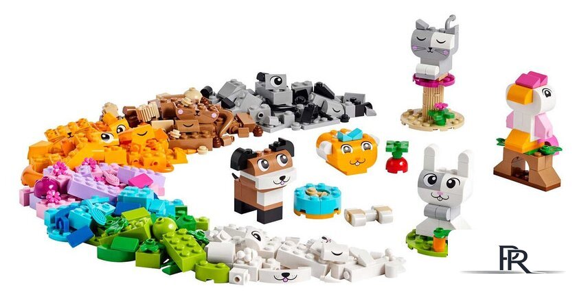 Набор деталей LEGO Classic 11034 Креативные домашние животные - Изображение №3 — Интернет-магазин ПроЗаказ