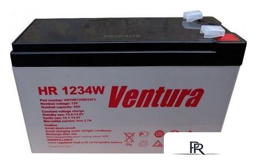Аккумулятор для ИБП Ventura HR 1234W (12 В/9 А·ч) - Изображение №1 — Интернет-магазин ПроЗаказ