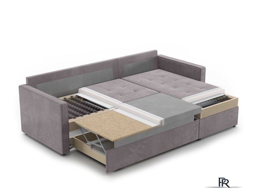 Угловой диван Mio Tesoro Santiago 114 (Savana Chocolate) - Изображение №7 — Интернет-магазин ПроЗаказ