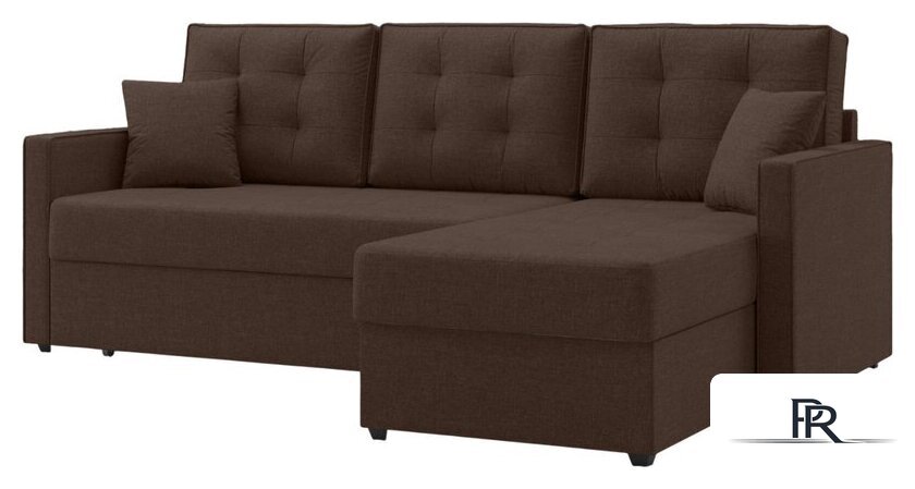Угловой диван Mio Tesoro Santiago 114 (Savana Chocolate) - Изображение №1 — Интернет-магазин ПроЗаказ