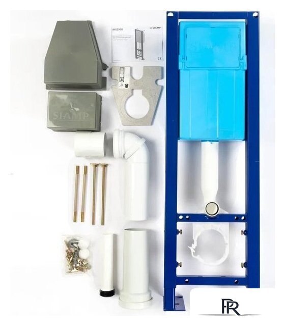 Инсталляция для унитаза SIAMP Bcu Ingenio с панелью Cut (хром глянец) - Изображение №8 — Интернет-магазин ПроЗаказ