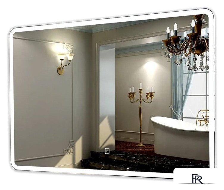  Пекам Зеркало Marta 1 90x60 marta1-90x60s (с подсветкой и сенсором на прикосновение) - Изображение №1 — Интернет-магазин ПроЗаказ