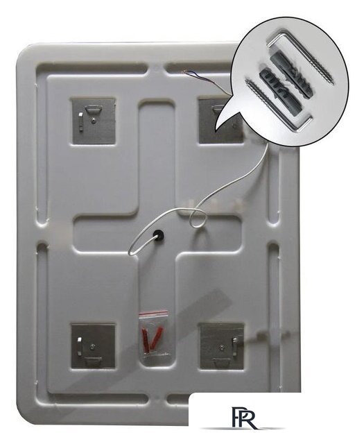  Пекам Зеркало Marta 1 90x60 marta1-90x60s (с подсветкой и сенсором на прикосновение) - Изображение №2 — Интернет-магазин ПроЗаказ