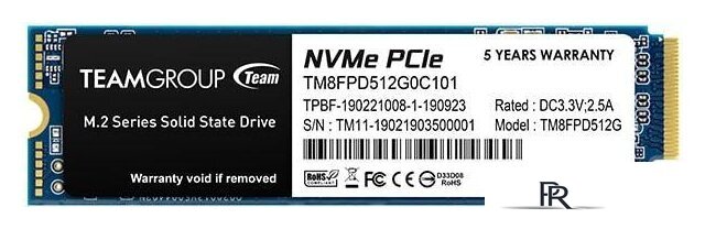 SSD Team MP33 PRO 512GB TM8FPD512G0C101 - Изображение №2 — Интернет-магазин ПроЗаказ