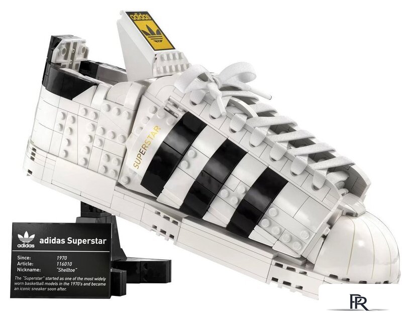 Конструктор LEGO 10282 Кроссовки adidas Originals Superstar - Изображение №4 — Интернет-магазин ПроЗаказ