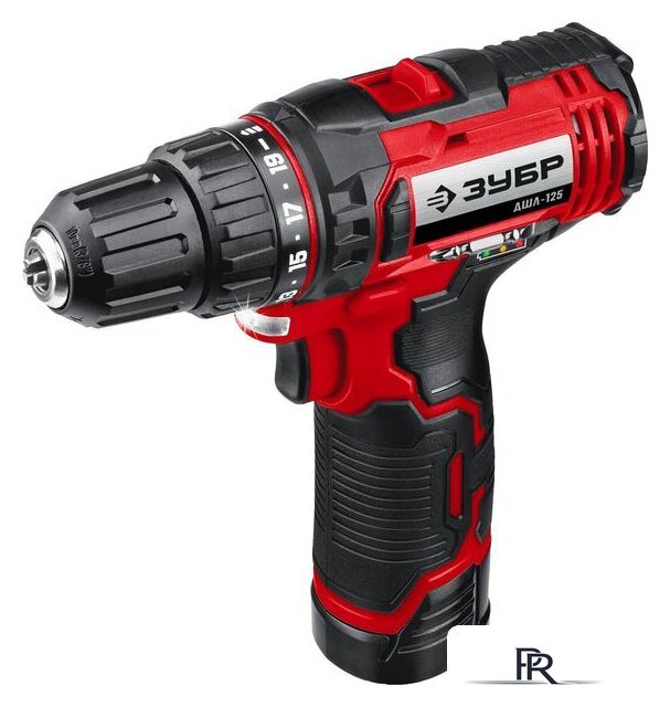 Дрель-шуруповерт Зубр Мастер ДШЛ-125-22 (с 2-мя АКБ, кейс) - Изображение №2 — Интернет-магазин ПроЗаказ