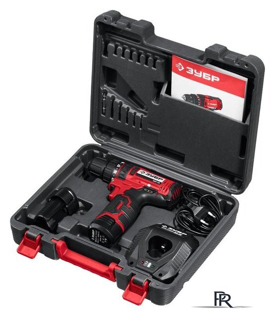 Дрель-шуруповерт Зубр Мастер ДШЛ-125-22 (с 2-мя АКБ, кейс) - Изображение №6 — Интернет-магазин ПроЗаказ