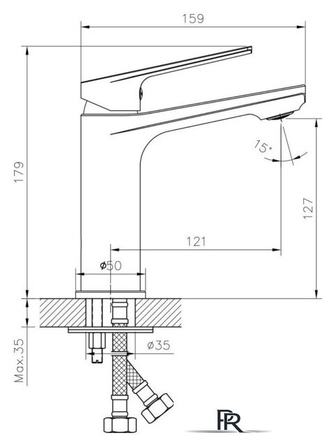Смеситель Lauter Sky 21CK533C - Изображение №2 — Интернет-магазин ПроЗаказ