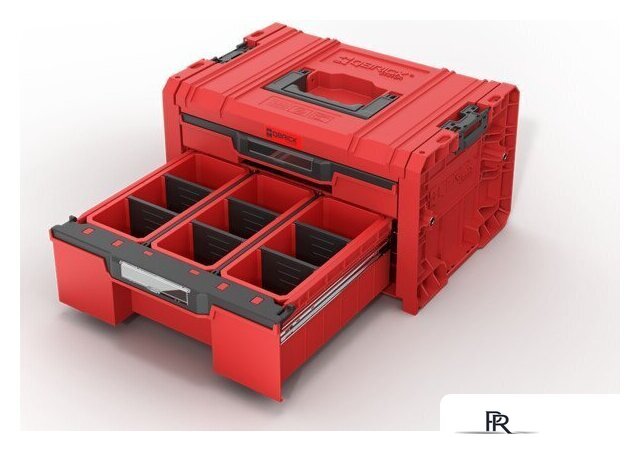 Ящик для инструментов Qbrick System PRO Drawer 2 Toolbox 2.0 Expert Red Ultra SKRQPROD2E2CCZEPG001 - Изображение №4 — Интернет-магазин ПроЗаказ