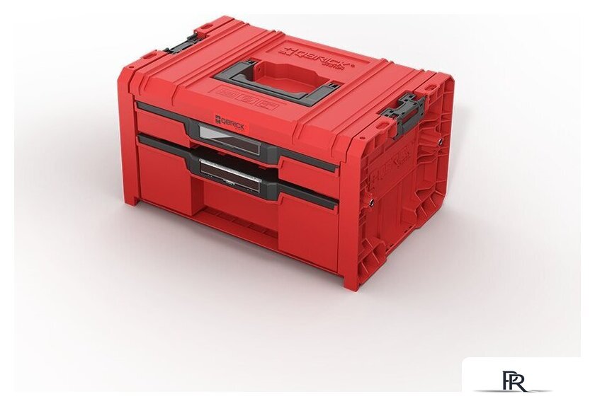 Ящик для инструментов Qbrick System PRO Drawer 2 Toolbox 2.0 Expert Red Ultra SKRQPROD2E2CCZEPG001 - Изображение №2 — Интернет-магазин ПроЗаказ