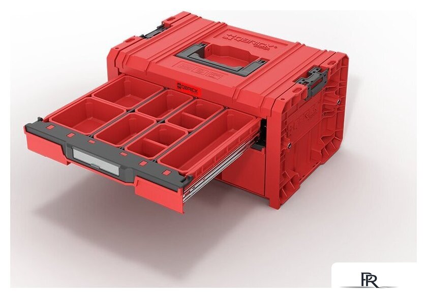 Ящик для инструментов Qbrick System PRO Drawer 2 Toolbox 2.0 Expert Red Ultra SKRQPROD2E2CCZEPG001 - Изображение №6 — Интернет-магазин ПроЗаказ