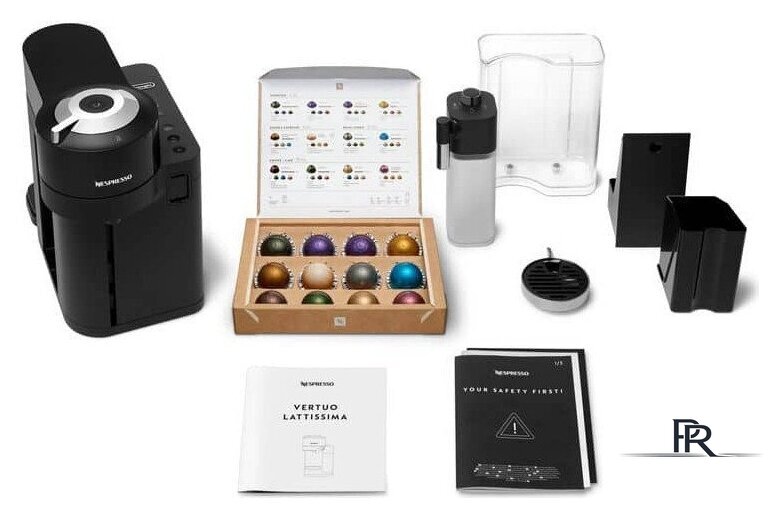 Капсульная кофеварка DeLonghi Vertuo Lattissima ENV300.B - Изображение №3 — Интернет-магазин ПроЗаказ